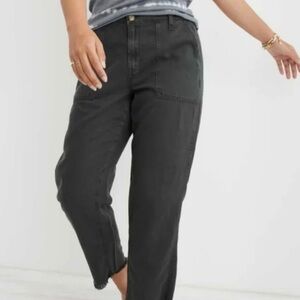 Aerie Charcoal Adventure Trousers Size Medium Utility